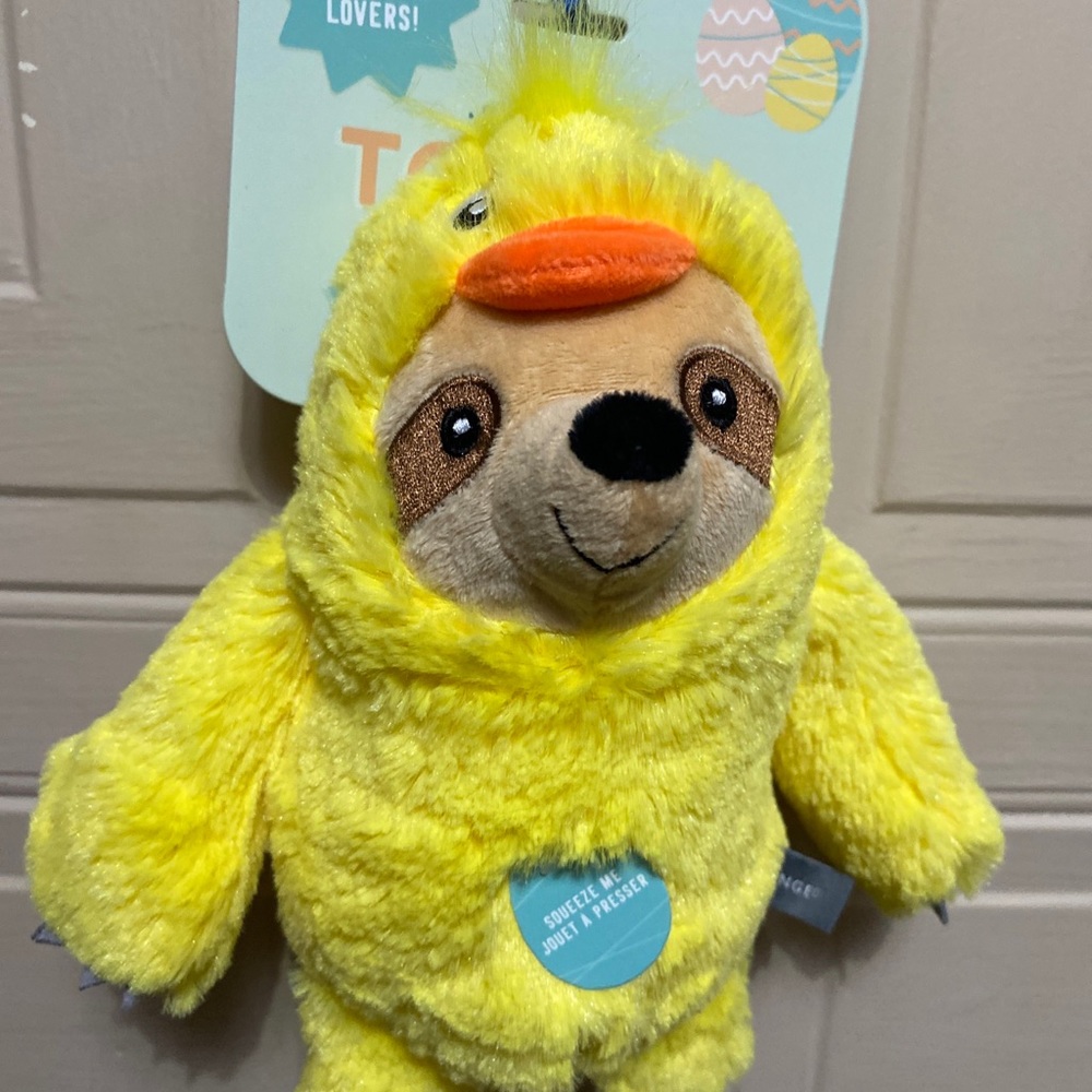 Beutiful Colors Sloth With Squeaker. - Picture 6 of 7